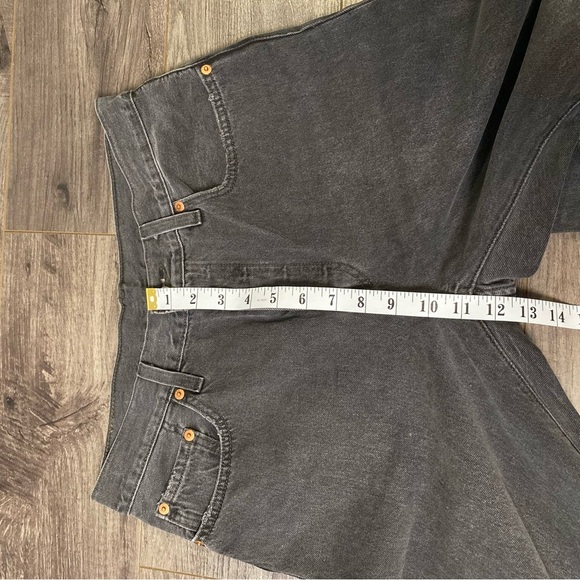 Levi’s 501 Jeans Button Fly raw hem Get off my cloud black wash 29/28 - Picture 15 of 16